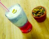 A picture of step 4 of Rose Falooda Lassi.