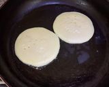A picture of step 3 of Atayef/ KatayefArabic sweet pancakes.
