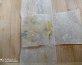 A picture of step 6 of Cheezy veggies box patties.