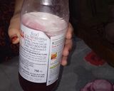 A picture of step 1 of Tropical fruits cocktail.