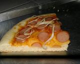 Foto langkah ke 9 dari resep Pizza sosis simple.