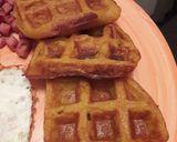 Une image de l'étape 4 de Gaufres potimarron et patate douce.
