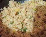 A picture of step 5 of Tawa pulav.