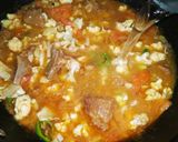 A picture of step 5 of Mutton gobhi.