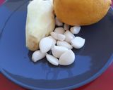A picture of step 1 of Garlic, ginger,lemon, honey fermented.