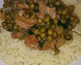 Foto del paso 5 de la receta Cous cous con guisantes y soja (vegano)