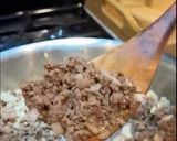 A picture of step 2 of Beef Rice Bowl with Rice Cooker.