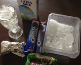 Foto langkah ke 1 dari resep Milo Milkshake With Oreo.