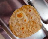 A picture of step 4 of Roti peanut butter.