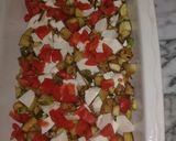 صورة لخطوة 1 من وصفة قراتان باذنجان وجريوات وطماطم 🍅🍆😋