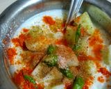 काकड़ी का रायता(kakdi ka raita recipe in hindi) रेसिपी चरण 4 फोटो