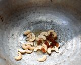 A picture of step 1 of Semolina kheer/ Rava payasam.