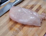 Foto del paso 3 de la receta: Pechuga de pollo rellena, en airfryer