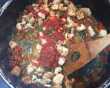 Foto del paso 2 de la receta: Nachos con pollo y verduras salteadas