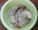 Hình bước làm 1 của món TÔM khô dẻo 1 nắng