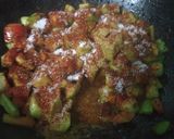 A picture of step 2 of Turai ki sabji (Ridge gourd).