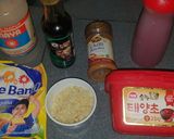 Foto langkah ke 6 dari resep Korean Fried Chicken / gochujang chicken 고추장치긴.