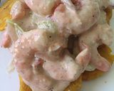 Foto del paso 4 de la receta: Camarones a la crema con tostones (Fritos)