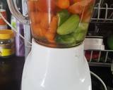 Jus tomat timun wortel langkah memasak 2 foto