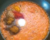 A picture of step 3 of Methi Masala Paneer.