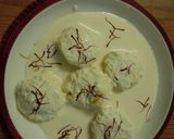 A picture of step 5 of Rasmalai.