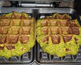 Foto del paso 4 de la receta: Gofre de verduras con huevo a la plancha