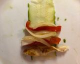 Foto del paso 4 de la receta: Fajitas de calabacín con pollo