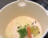 A picture of step 2 of Somali Rice (Bariis).
