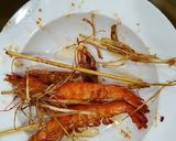 Hình bước làm 2 của món Tôm xiên tre giả nướng BBQ siêu tốc 😃😀😃