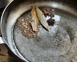 A picture of step 4 of Mix vegetables spicy korma.