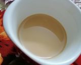 A picture of step 2 of Doodh Patti.