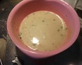 Foto del paso 2 de la receta: Ensalada de pasta y frutos marinos, pre y también fabricados y sopa de espárragos