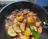 Foto langkah ke 6 dari resep Udang Cumi Saos Padang Sedap Mantap.
