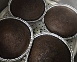 Foto langkah ke 5 dari resep Brownies Kukus Gluten Free Dengan Krim Keju.