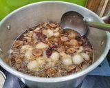 A picture of step 3 of Mixed Longan and Fruit Sweet Soup (Chè Nhãn Nhục Thập Cẩm).