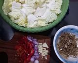 Foto langkah ke 2 dari resep Tumis Sawi Putih Teri.