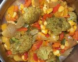 स्टीम वेजिटेबल (steam vegetables recipe in Hindi) रेसिपी चरण 2 फोटो