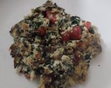 Foto langkah ke 4 dari resep Omelet Bayam Tahu.
