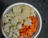A picture of step 1 of Mix Daal Khichadi.