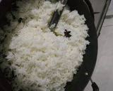 A picture of step 5 of Palak paneer Biryani.