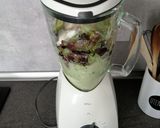 Foto del paso 6 de la receta: Crema fría de lechuga hoja de roble y pepino