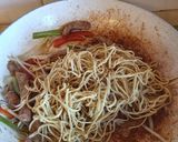 A picture of step 5 of Pork chow mein for 1.