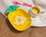 Hình bước làm 2 của món Cơm sốt xoài cốt dừa
