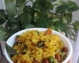 पोहा (poha recipe in Hindi) रेसिपी चरण 2 फोटो