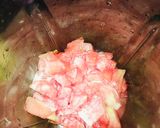 A picture of step 1 of Water melon smoothie🍉🥛.