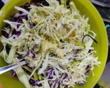 A picture of step 1 of Cabbage salad.
