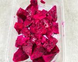 Foto langkah ke 1 dari resep Sorbet Buah Naga.