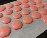 Une image de l'étape 5 de Macarons dorés #dessert de #fevrier.