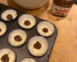 Mogyorós Nutellás muffin recept fázis 6 fotója