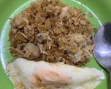 Nasi Oat goreng kepiting langkah memasak 8 foto